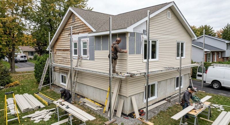 Vinyl Siding Installation